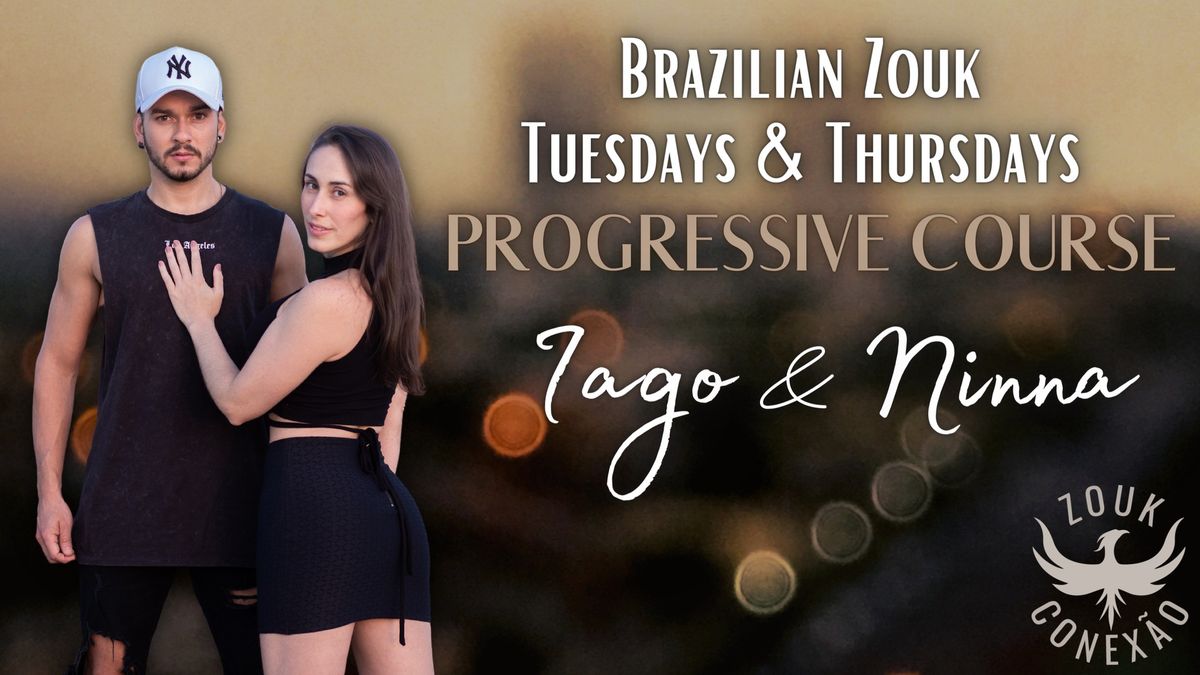 Brazilian zouk Tuesdays & Thursdays with Iago & Ninna