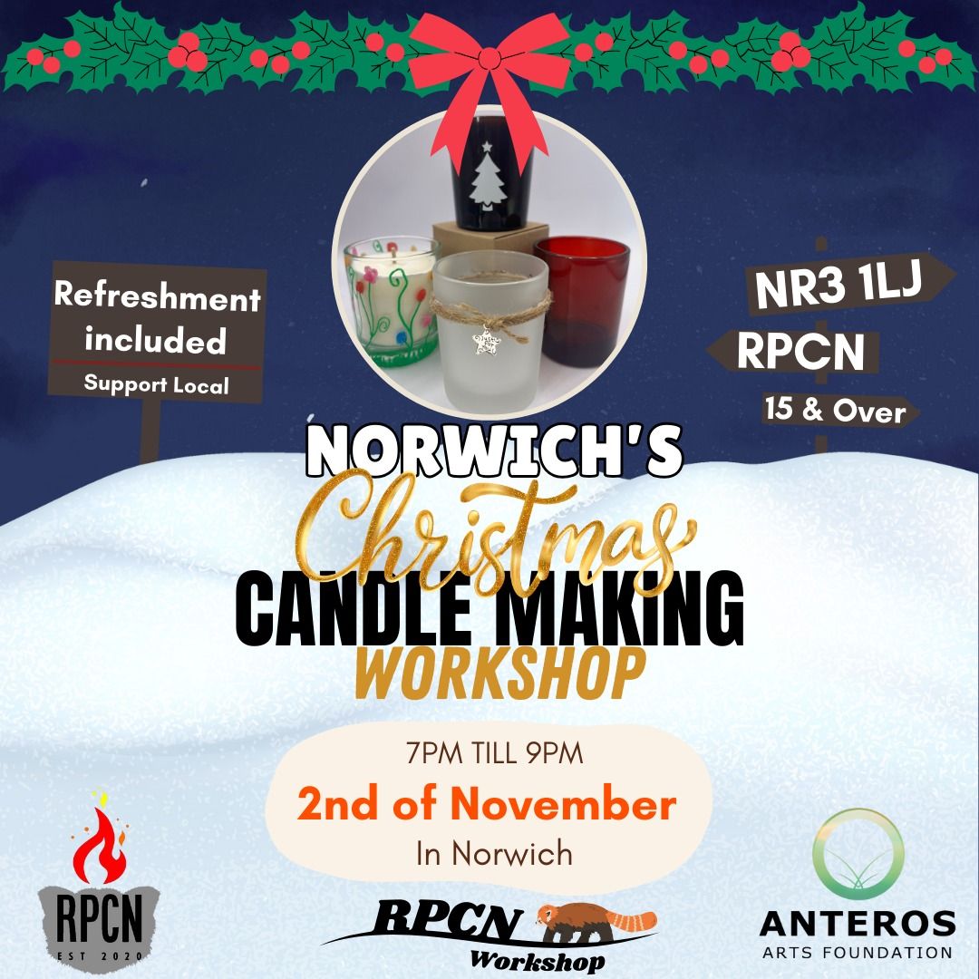 Norwich Christmas Candle Making Workshop (Evening)