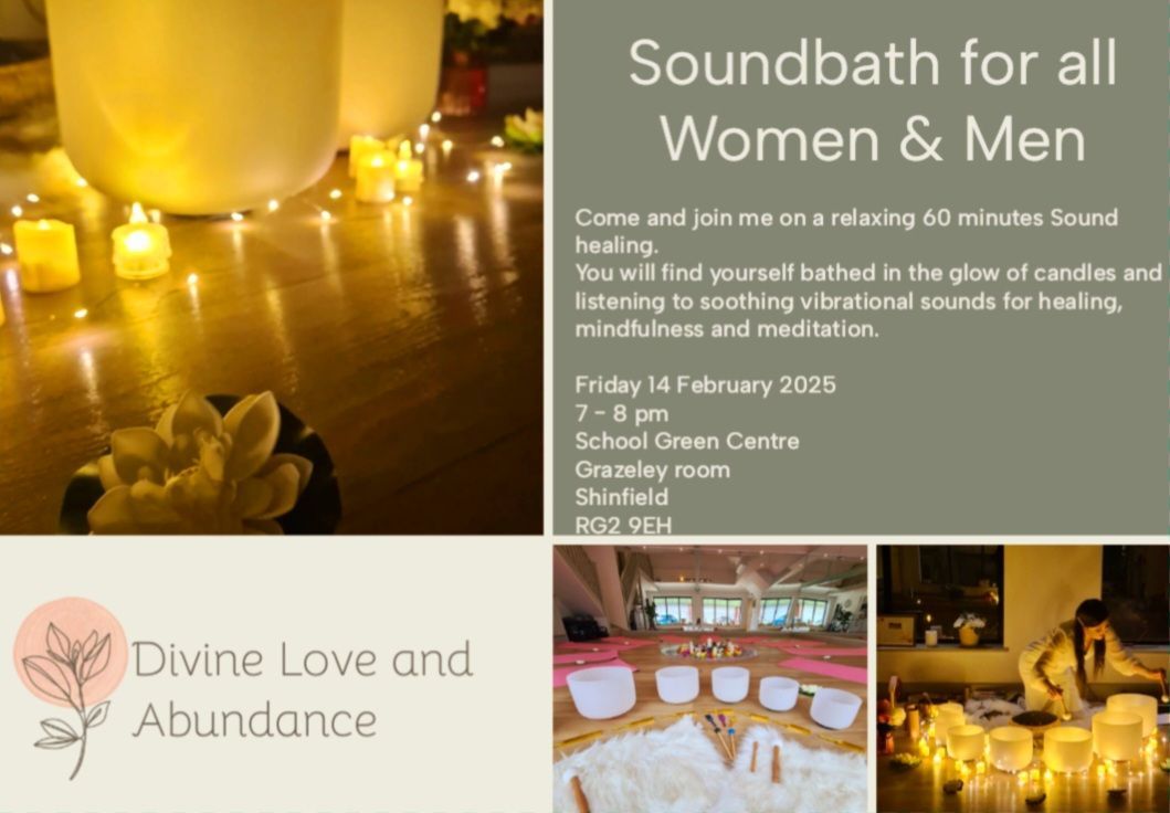 Soundbath for all Women & Men