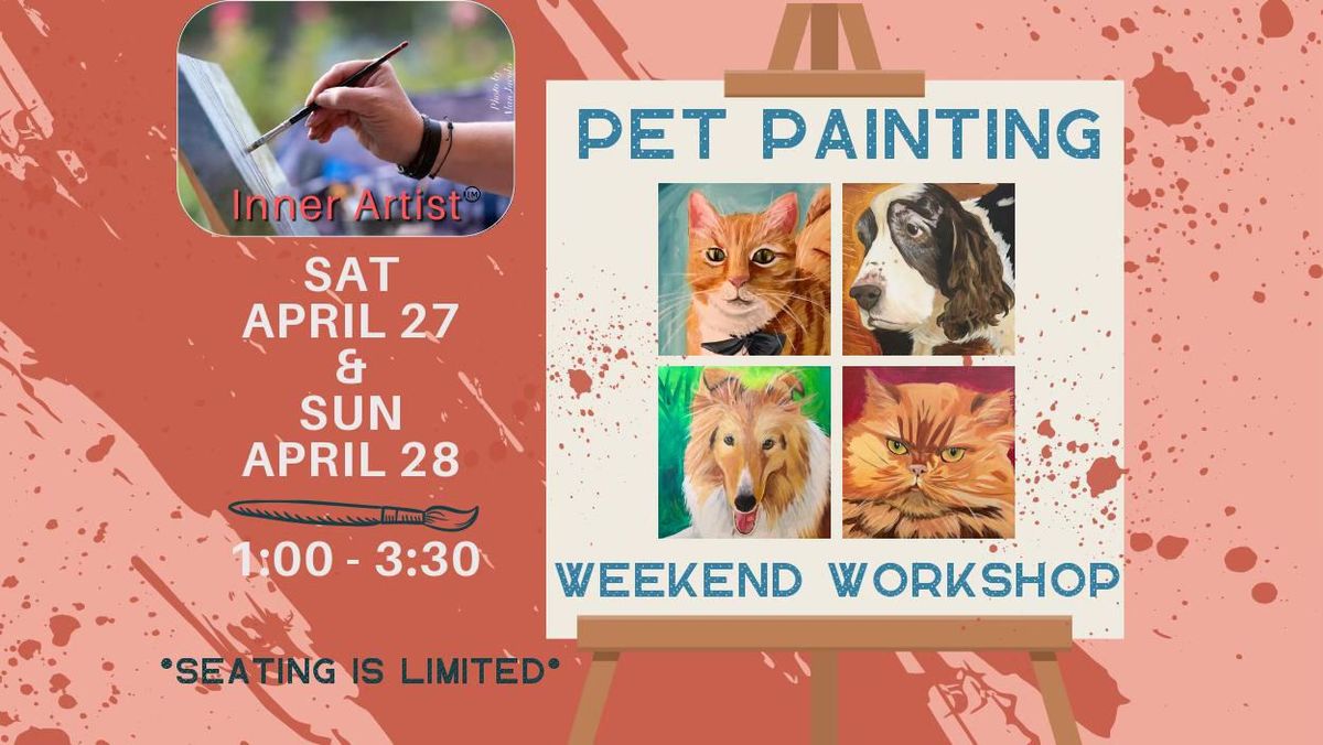 Pet Painting Weekend Workshop
