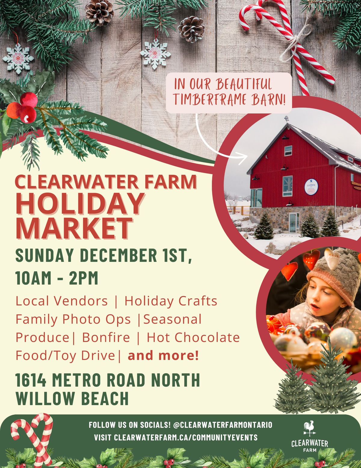 ClearWater Farm Holiday Market