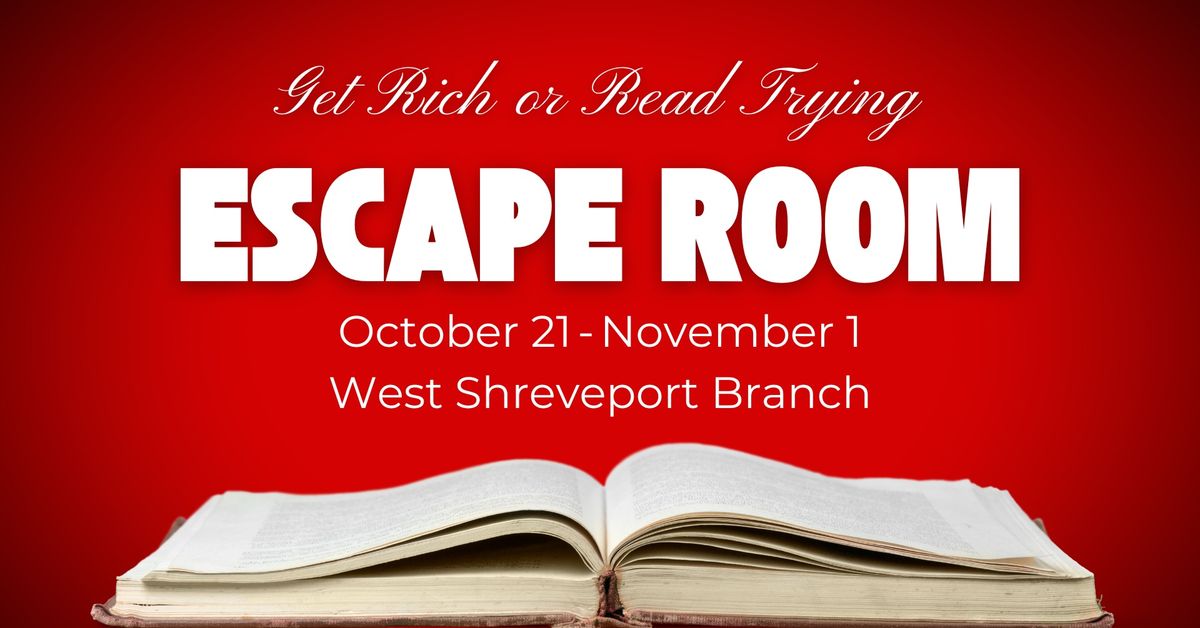 Get Rich Or Read Trying Escape Room