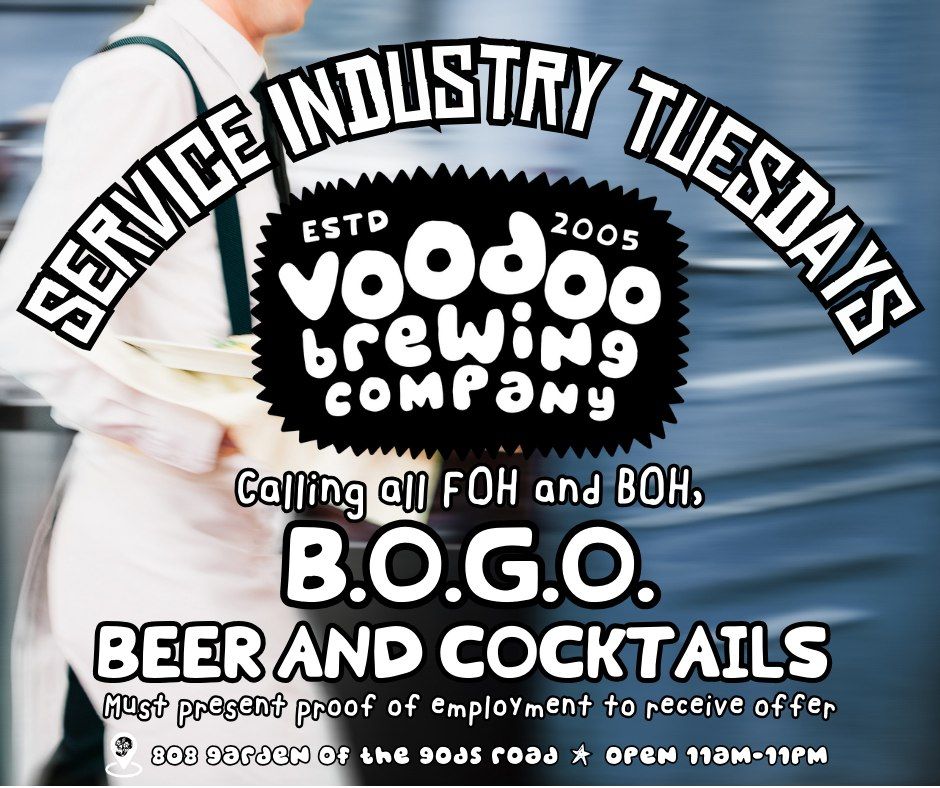 Service Industry Tuesdays