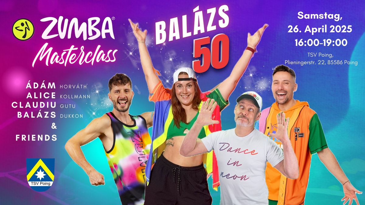 Balazs 50 Zumba\u00ae Master Class