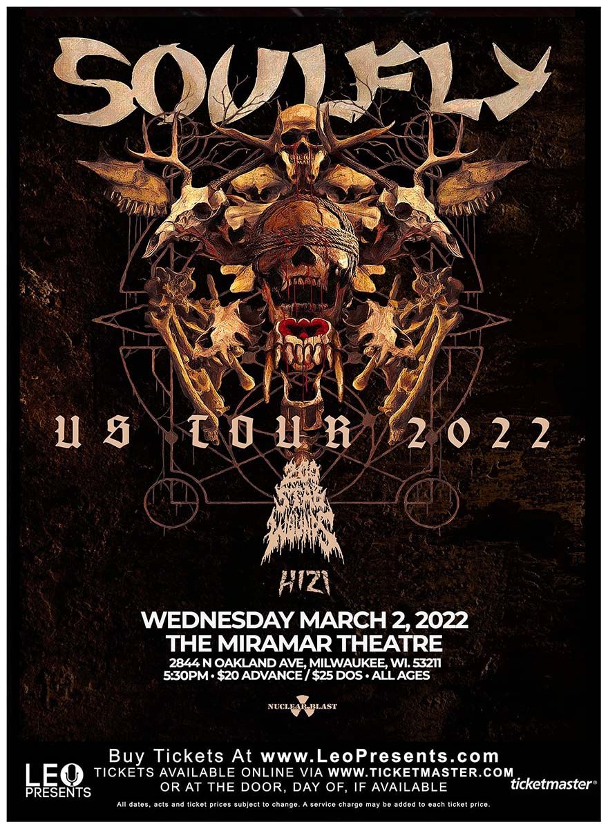 Soulfly at The Ritz - San Jose