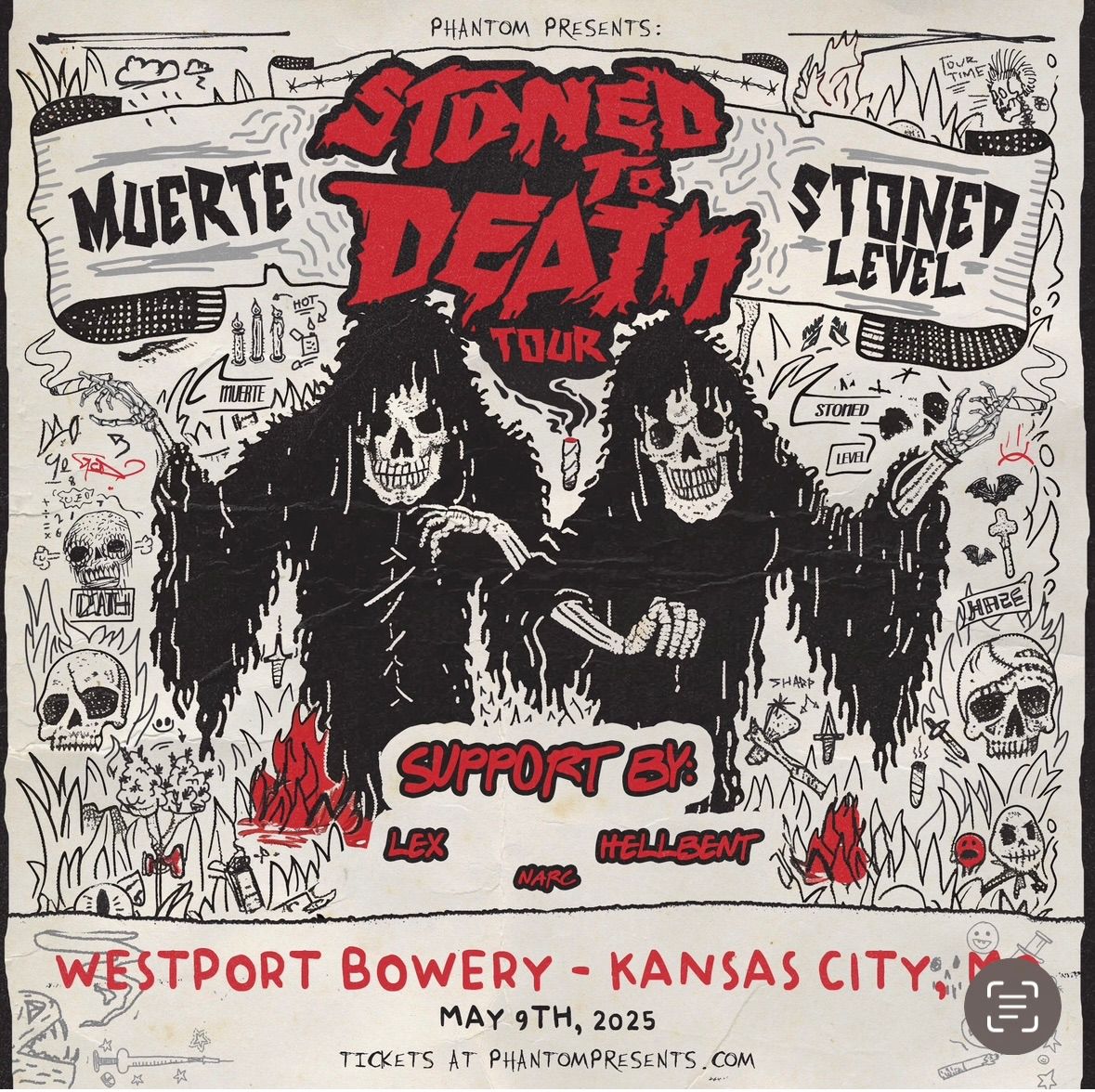 Stoned Level & Muerte Present: The Stoned to Death Tour