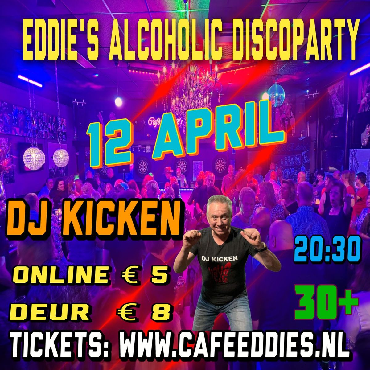 Eddie's Alcoholic Discoparty DJ Kicken 