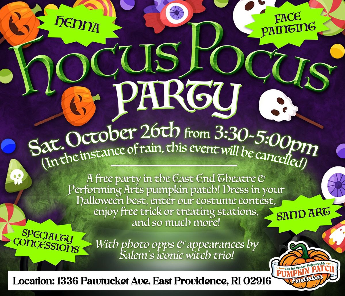 Hocus Pocus Party in the Pumpkin Patch