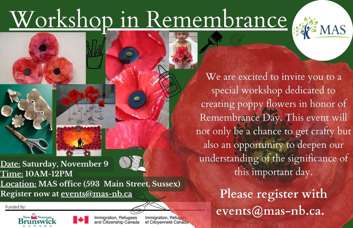 Workshop in Remembrance