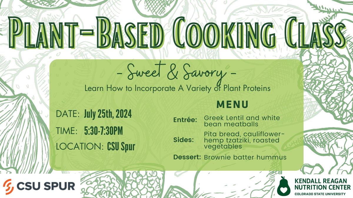Plant-Based Cooking Class