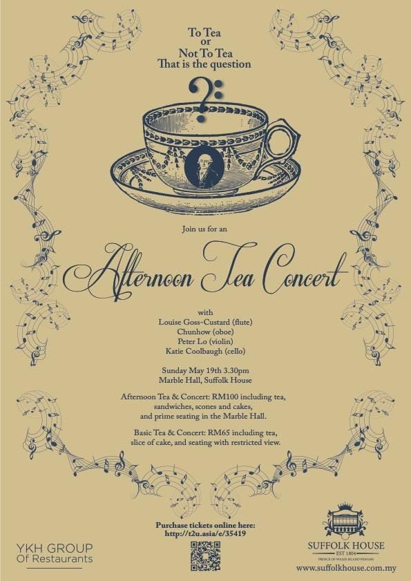 To Tea or Not To Tea Afternoon Tea Concert