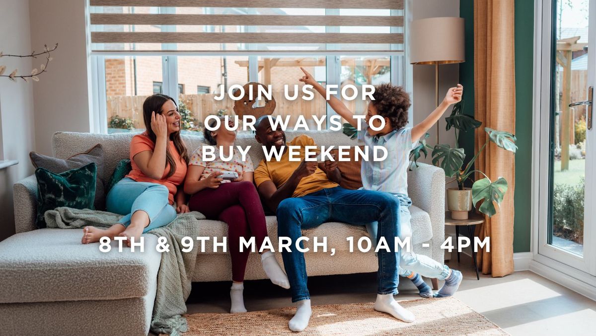 Ways to Buy Weekend at Carding Place, Hyde