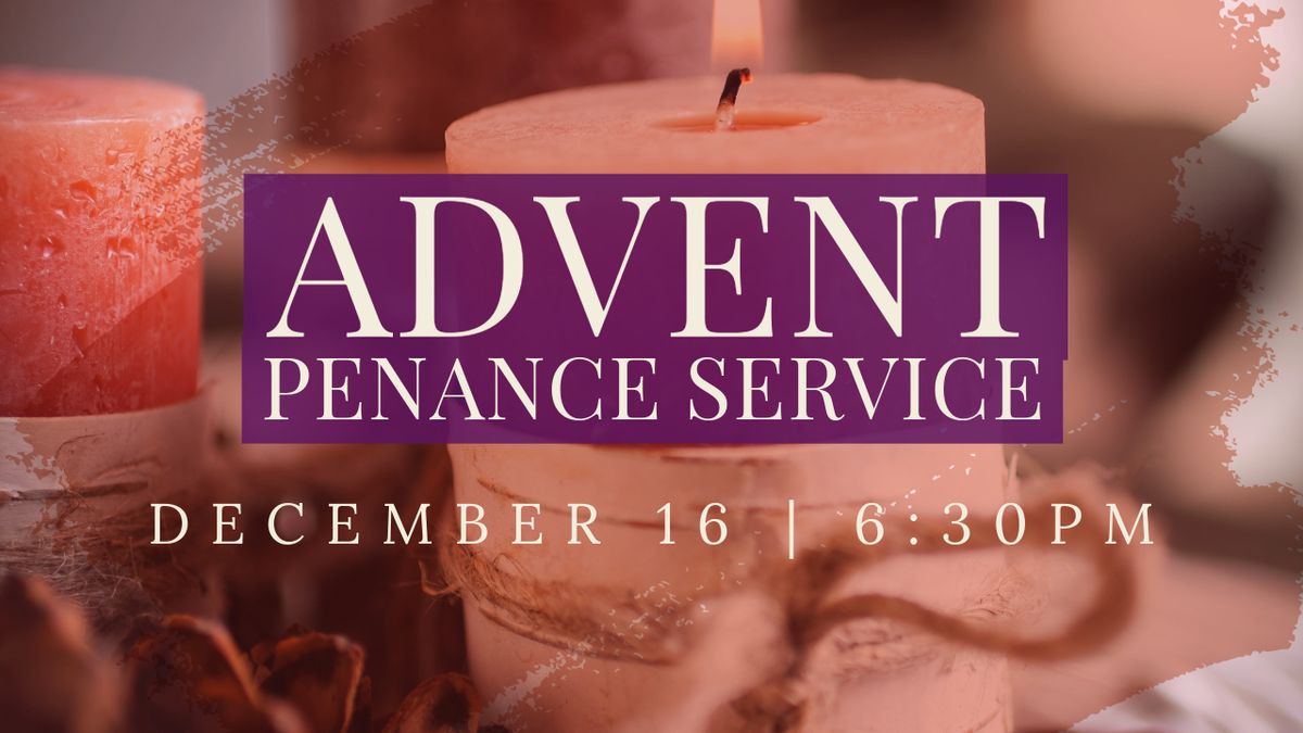 Advent Penance Service