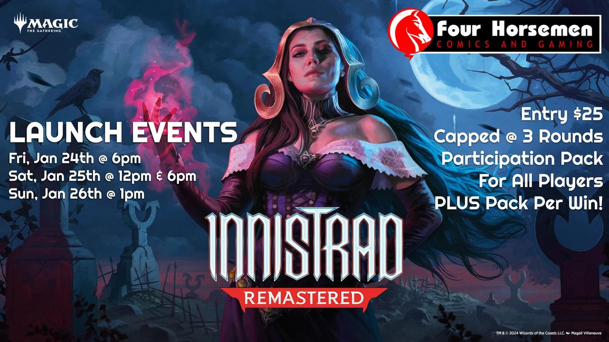 Magic The Gathering: Innistrad Remastered Launch Event