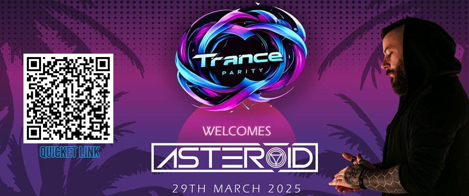 Trance parity Welcomes Asteroid to The Beach