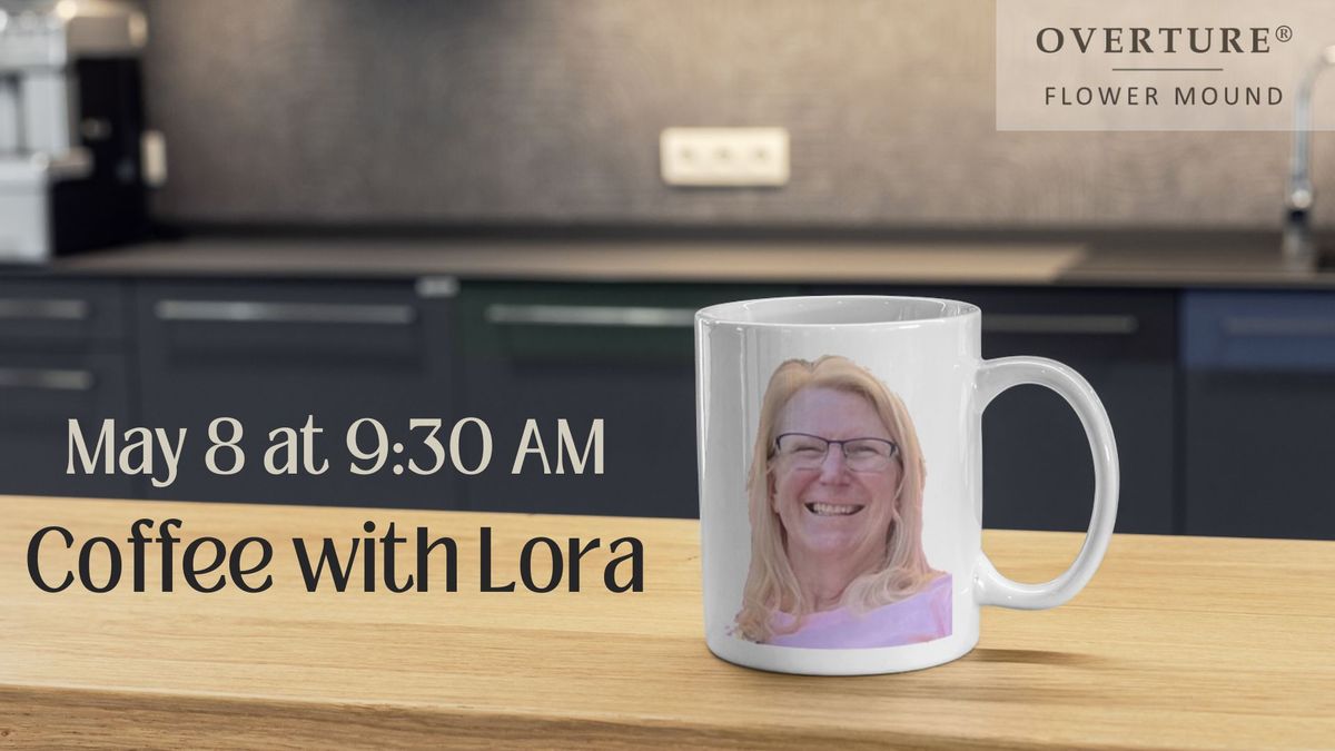Come chat with Lora, our Community Manager