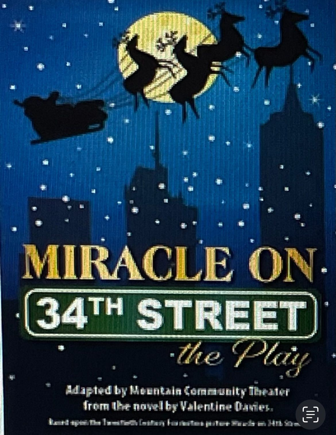 \u201cMiracle on 34th Street\u201d Live Performance