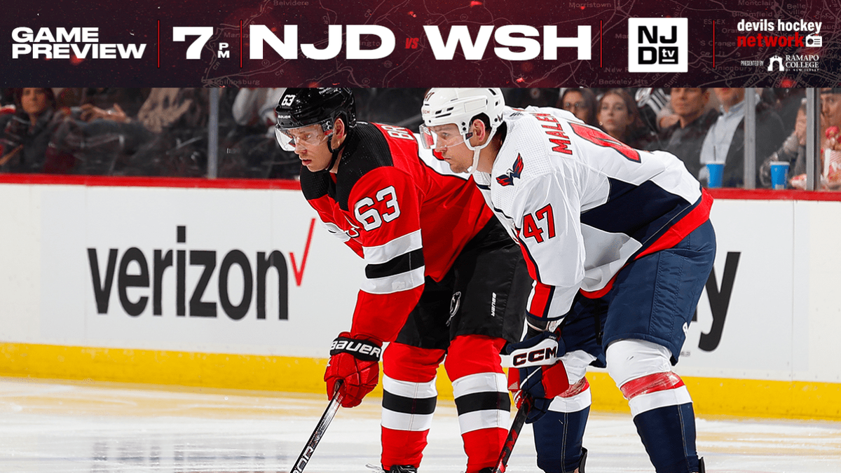 NHL Preseason - Washington Capitals at New Jersey Devils at Prudential Center