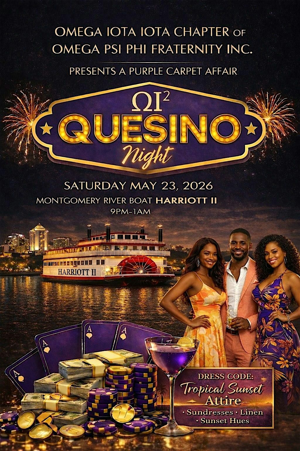 Quesino Night on the Harriott II Riverboat