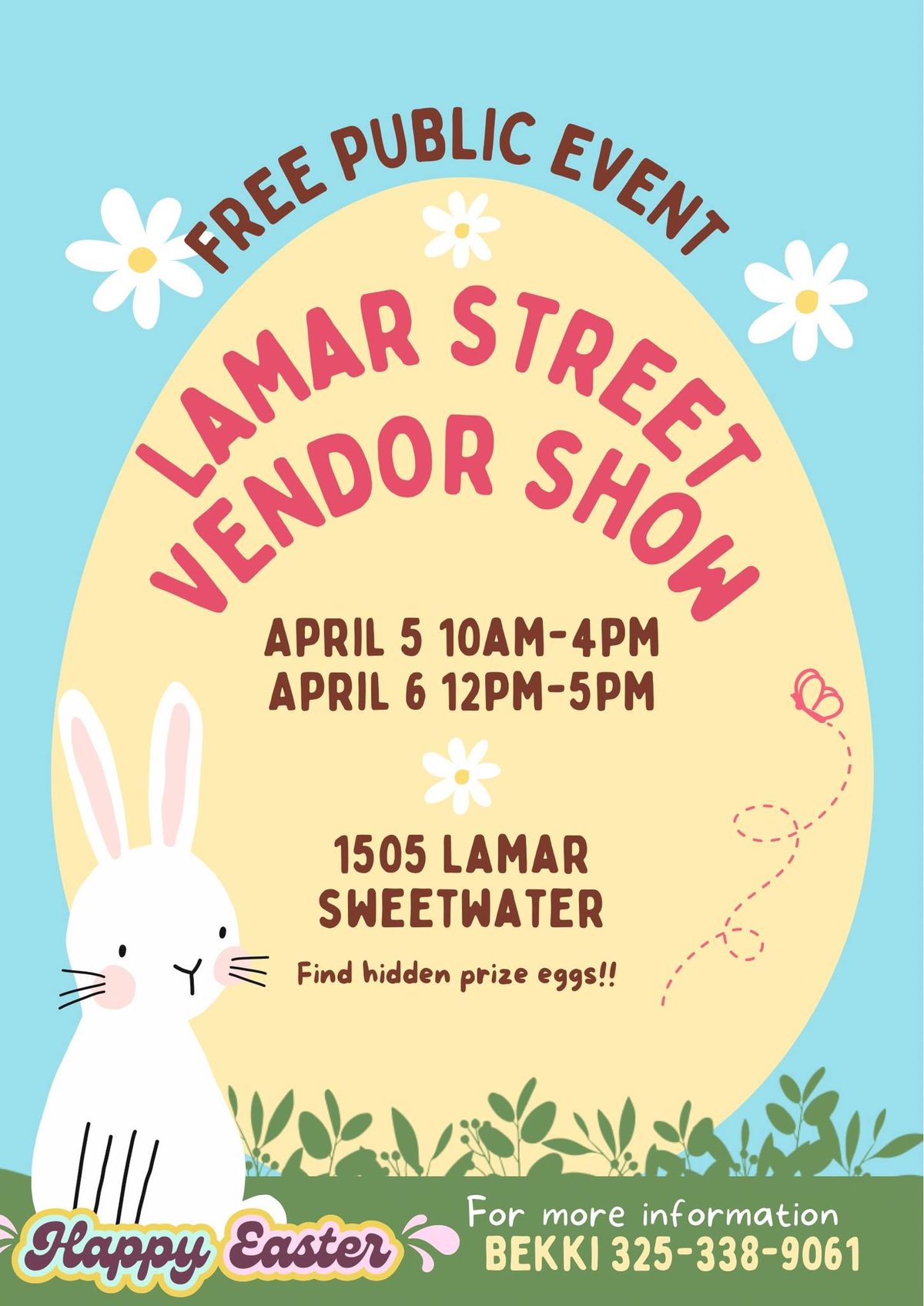 April Lamar Street Vendor Show 