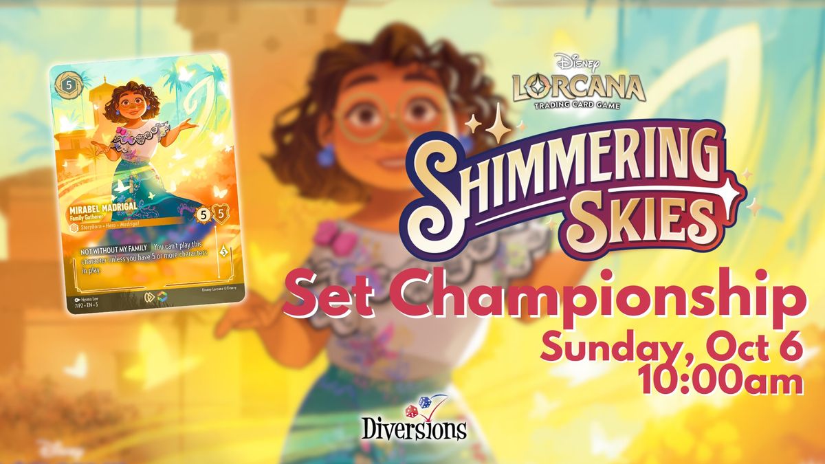 Disney: Lorcana Shimmering Skies Set Championship