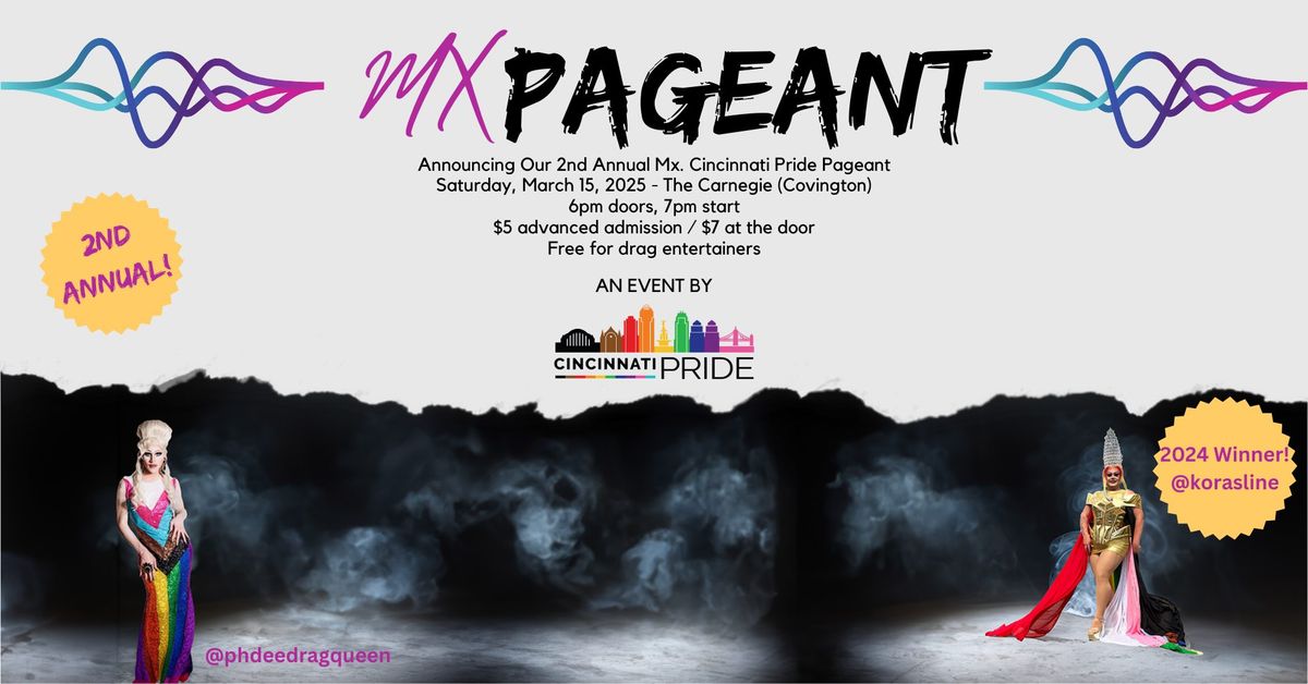 The 2nd Annual Mx. Cincinnati Pride Pageant