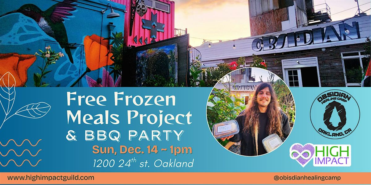 Free Frozen Meal Project & BBQ