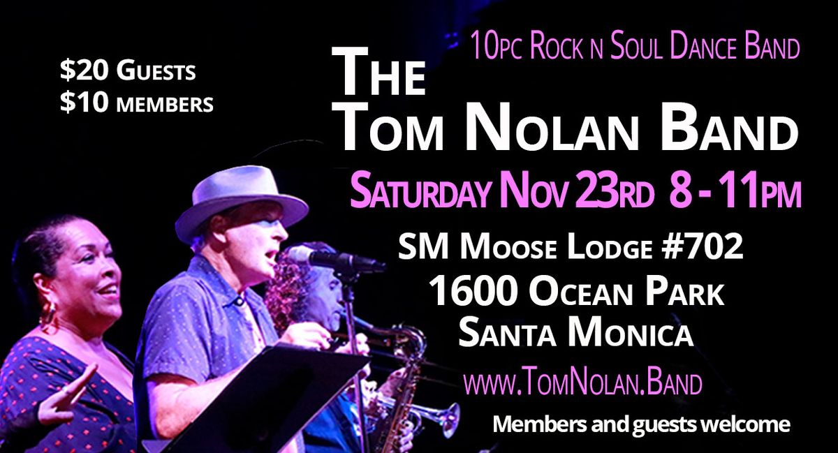 Tom  Nolan Band Monthly Dance Party!