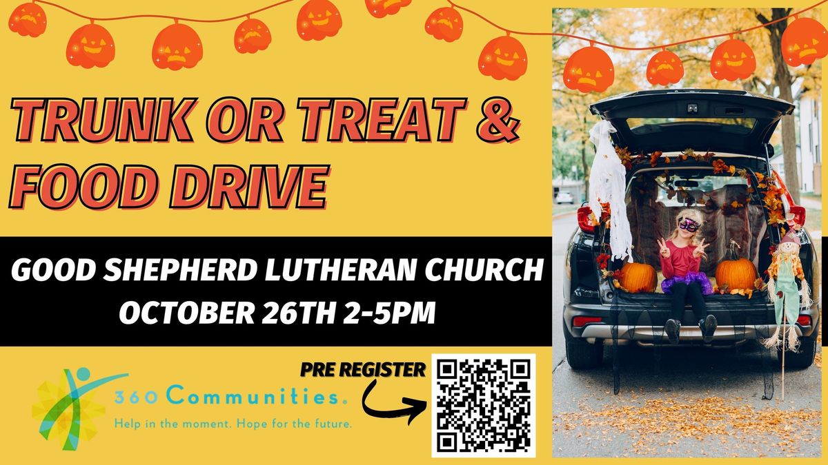 Trunk or Treat & Food Drive 2024 