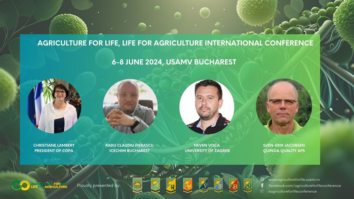 Agriculture for Life, Life for Agriculture International Conference - 13th edition