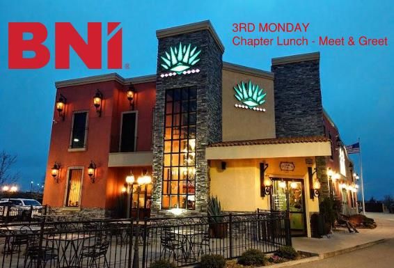 3rd Monday BNI Chapter Lunch at Azul Tequila (Springdale)