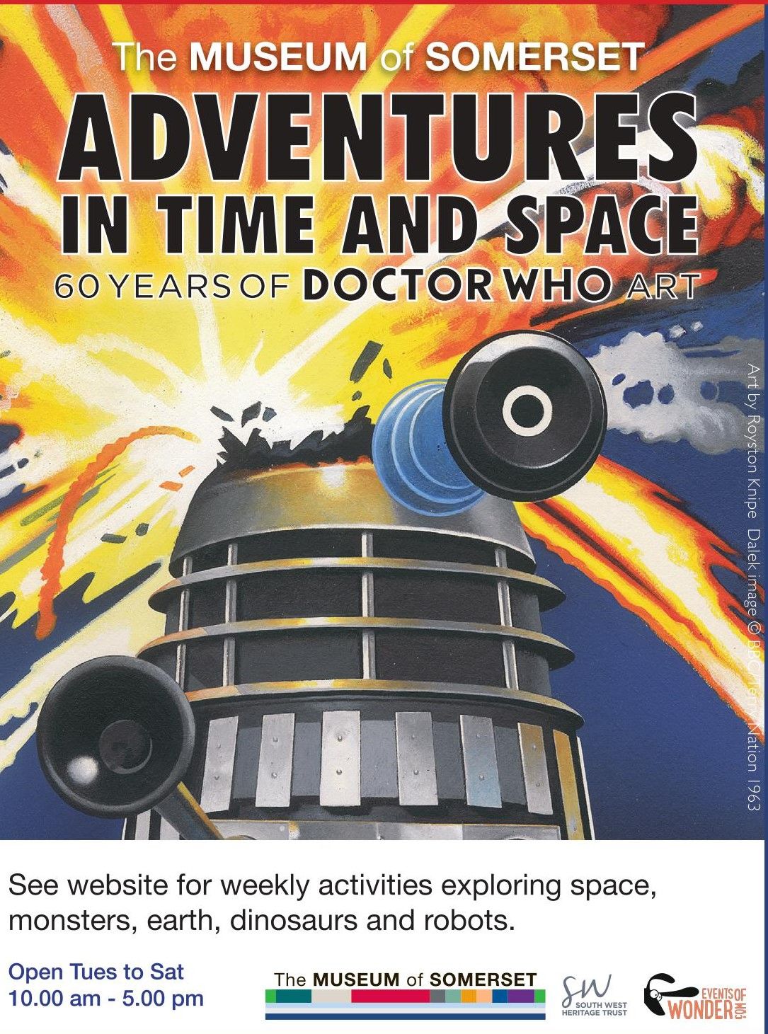 Doctor Who Exhibition Launch Day - 'Adventures in Time and Space: 60 Years of Doctor Who Art' 