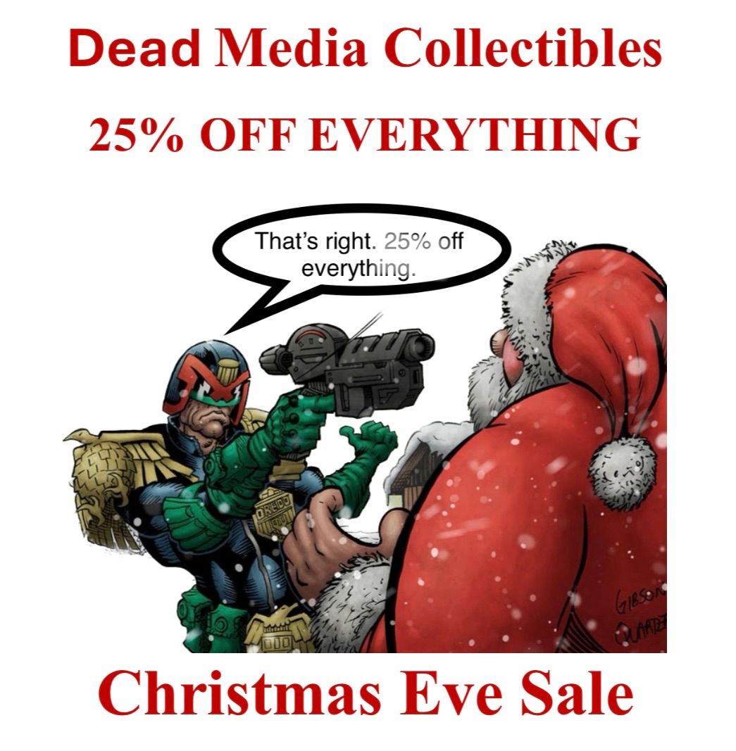 Dead Media Collectibles Christmas Eve Sale