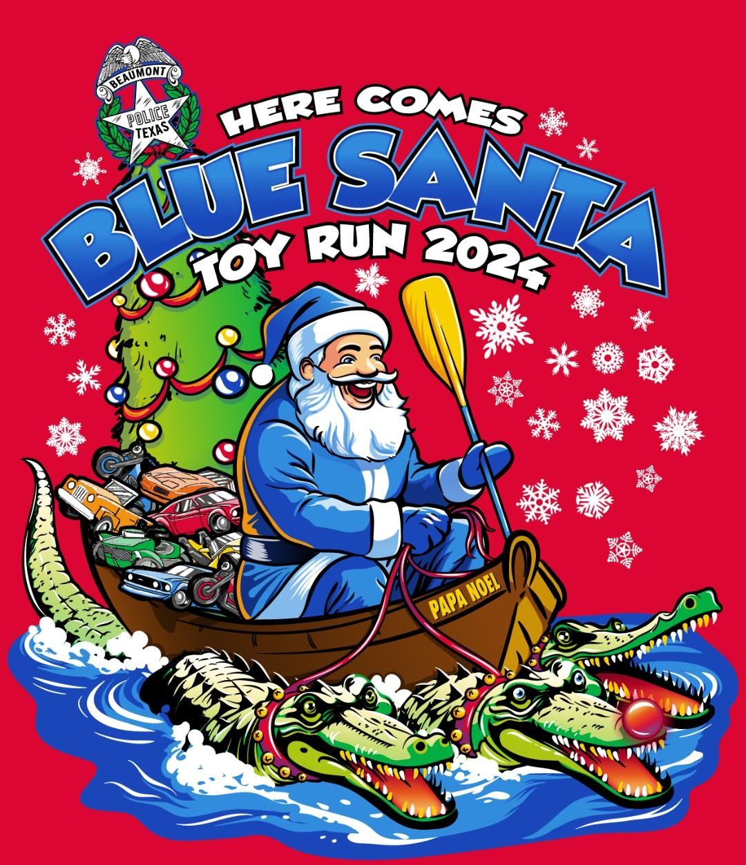 Blue Santa Toy Run 2024