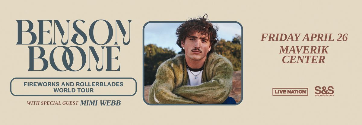 Benson Boone Oslo Tickets