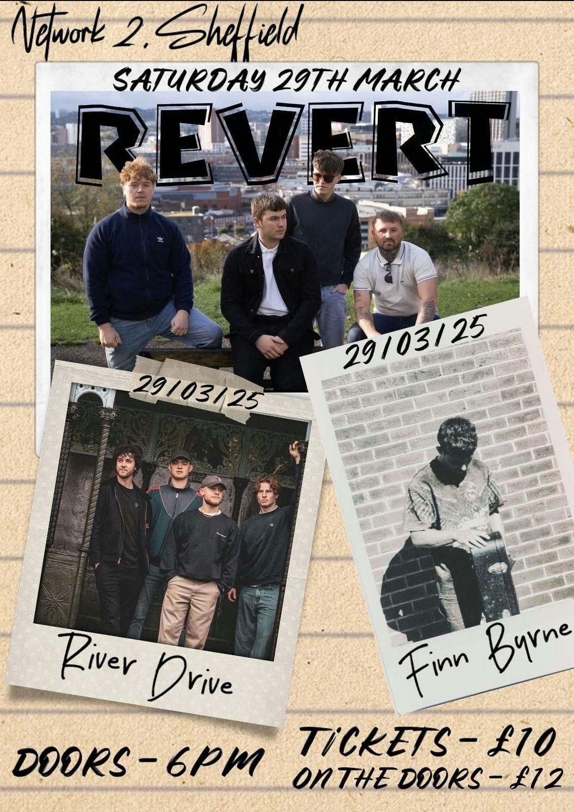 REVERT: NETWORK 2 (Featuring support from RIVER DRIVE + FINN BYRNE)