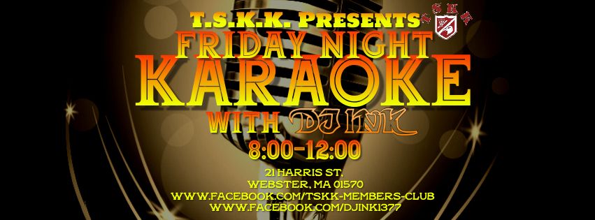 Friday Night Karaoke at TSKK