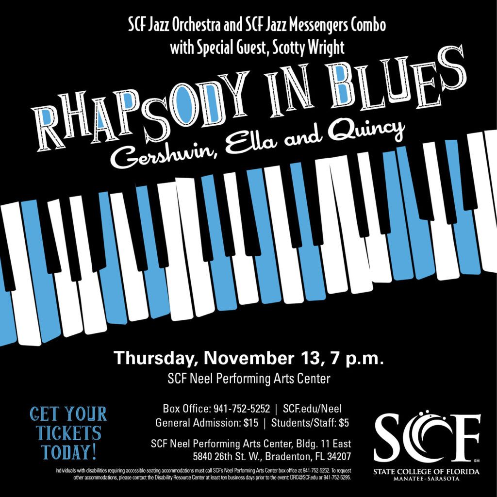 SCF Jazz Orchestra: Rhapsody in Blues - Gershwin  Ella & Quincy