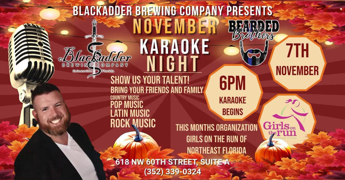 Karaoke Night at Blackadder Brewing Company 