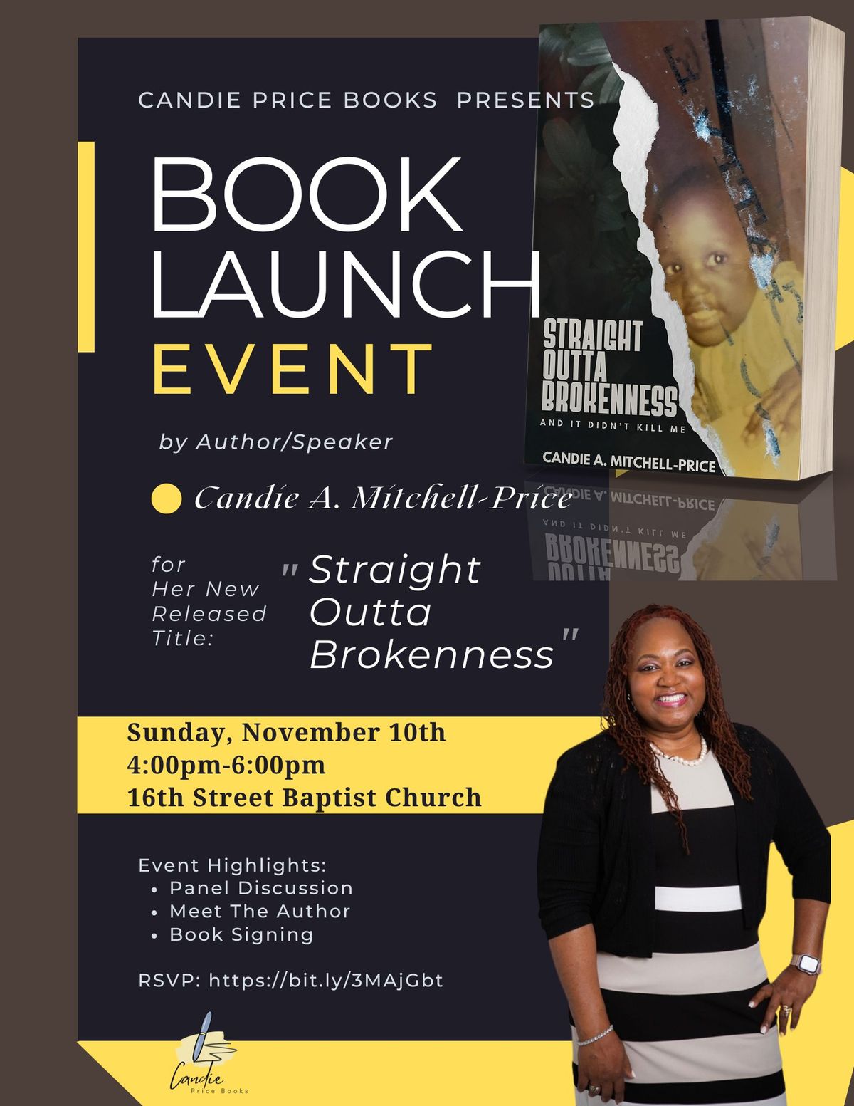 Straight Outta Brokenness -And It Didn't K*ll Me Book Launch & Panel Discussion