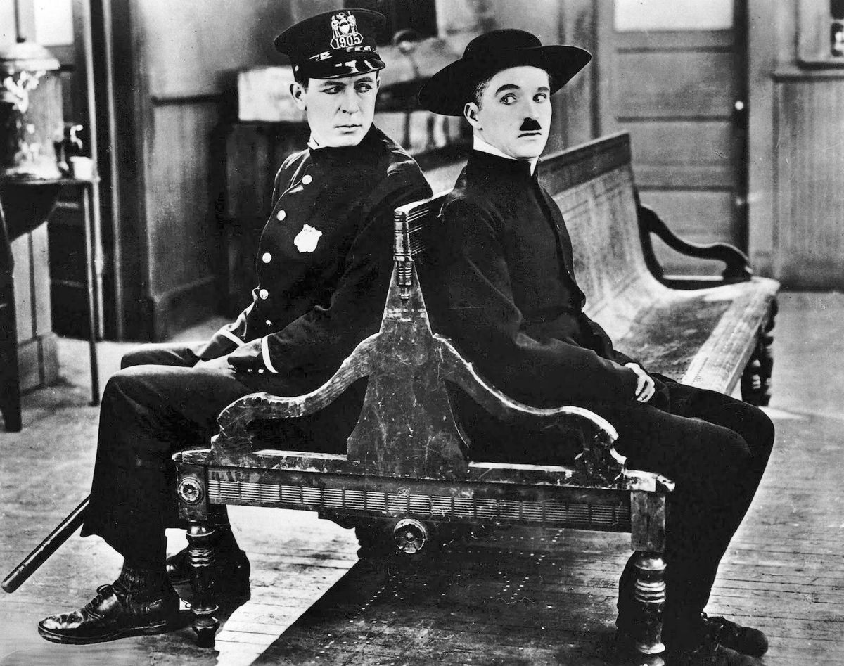Nate Butler at the Silent Movies presents Charles Chaplin in \u201cThe Pilgrim\u201d and \u201cShoulder Arms\u201d!