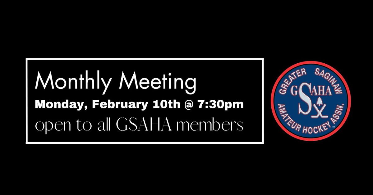 February 2025 Monthly Board Meeting