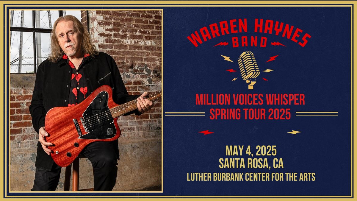 The Warren Haynes Band \u2013 Million Voices Whisper Tour