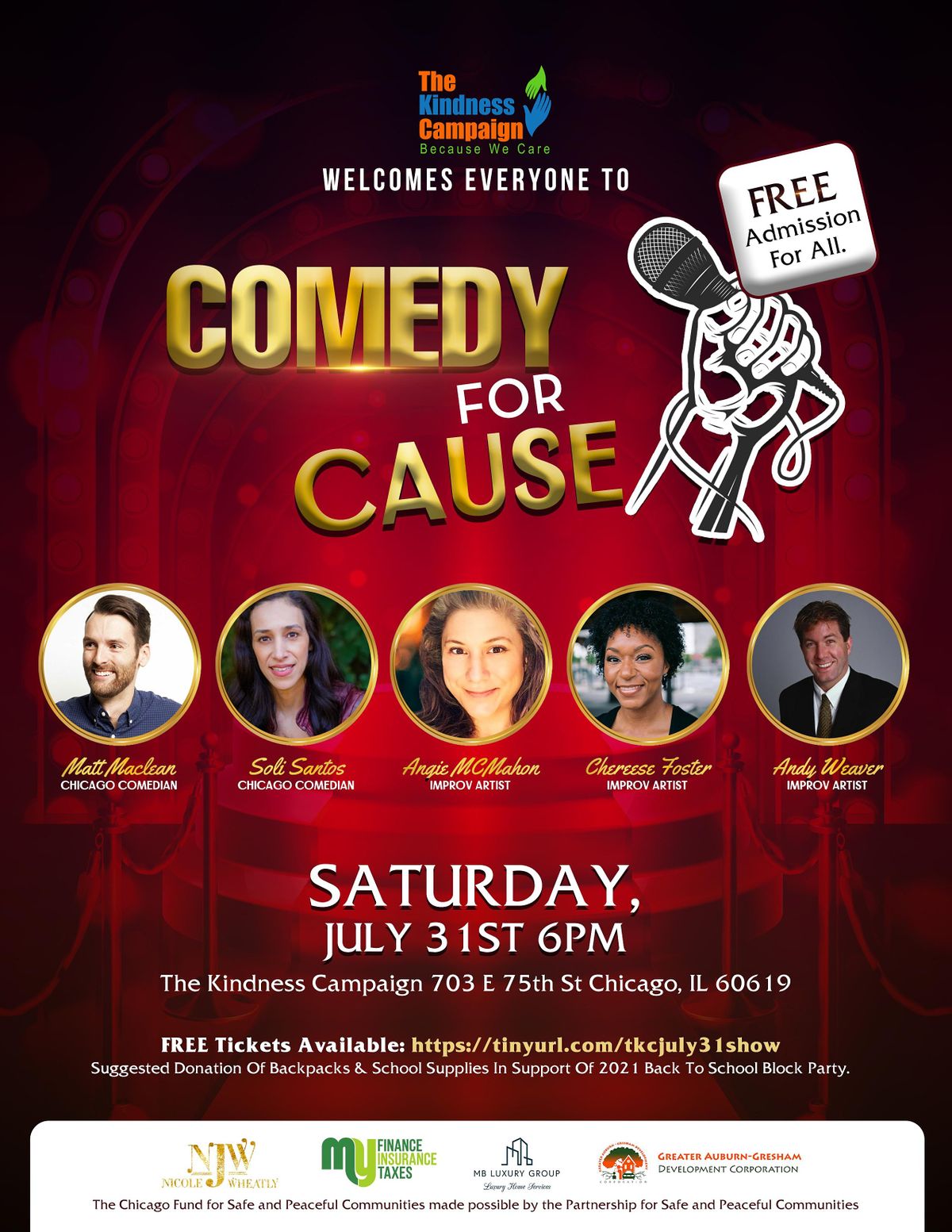 Comedy For Cause