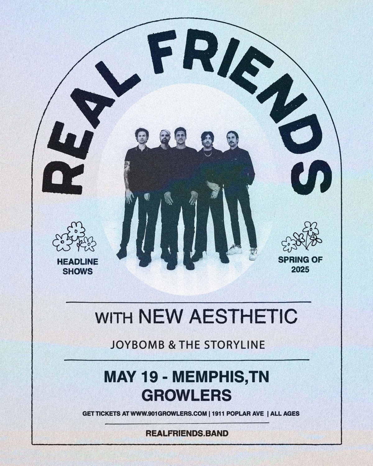 Real Friends w\/ New Aesthetic, Joybomb & The Storyline