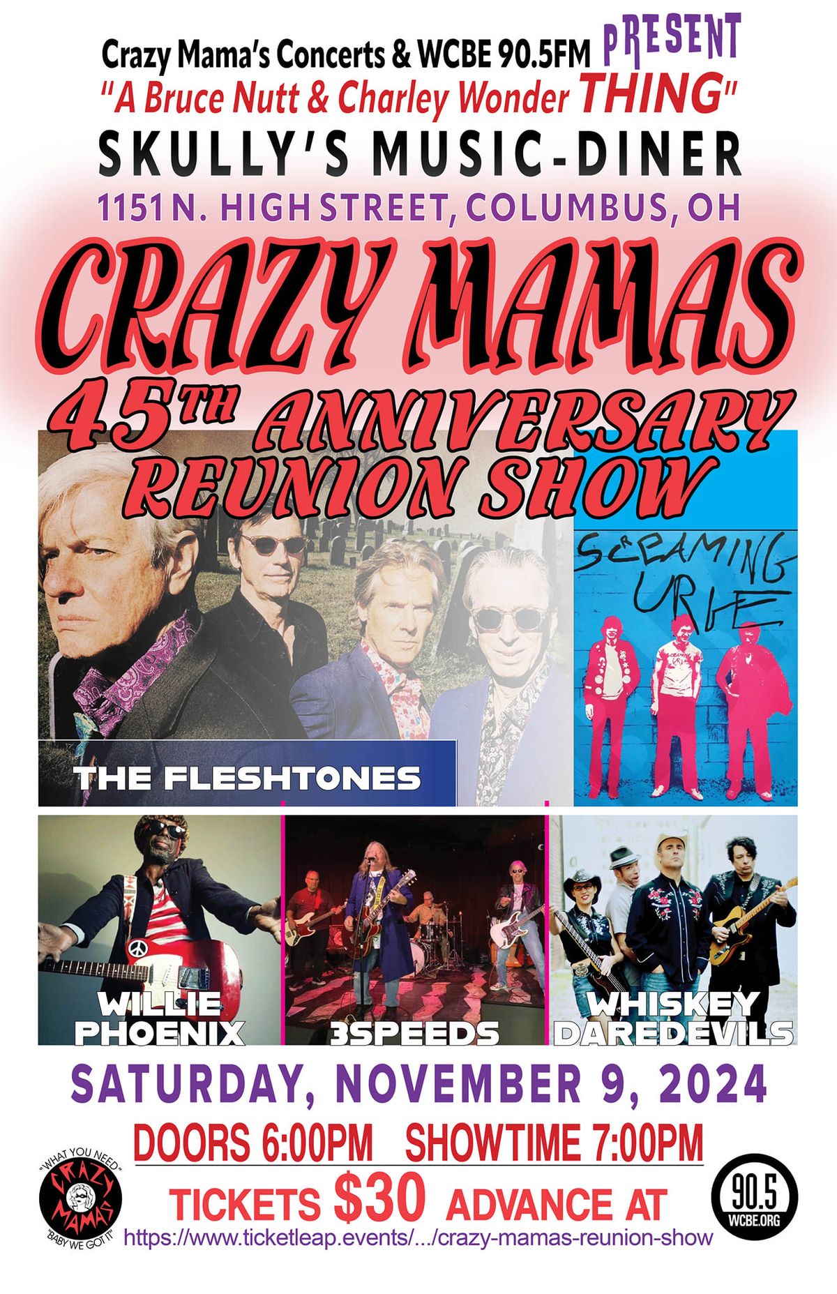 Crazy Mama's 45th Year Anniversary Reunion Show