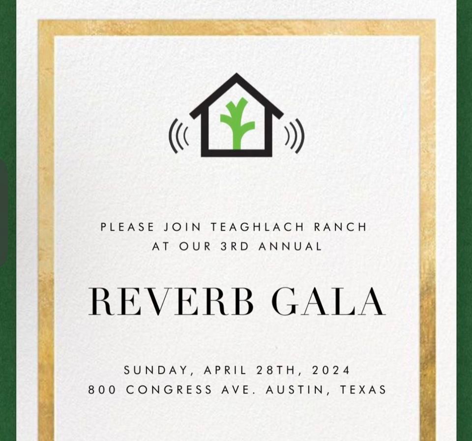 Teaghlach Ranch 3rd Annual REVERB Gala