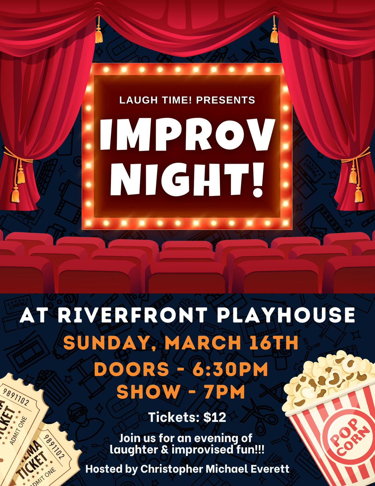 Improv Night at Riverfront Playhouse