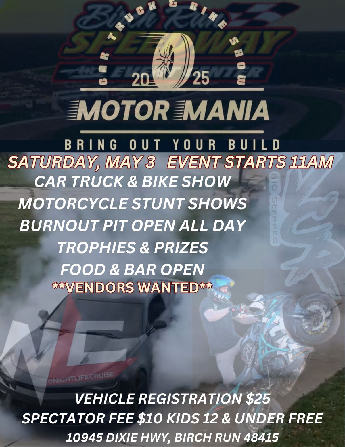 MOTOR MANIA Car Truck & Bike Show