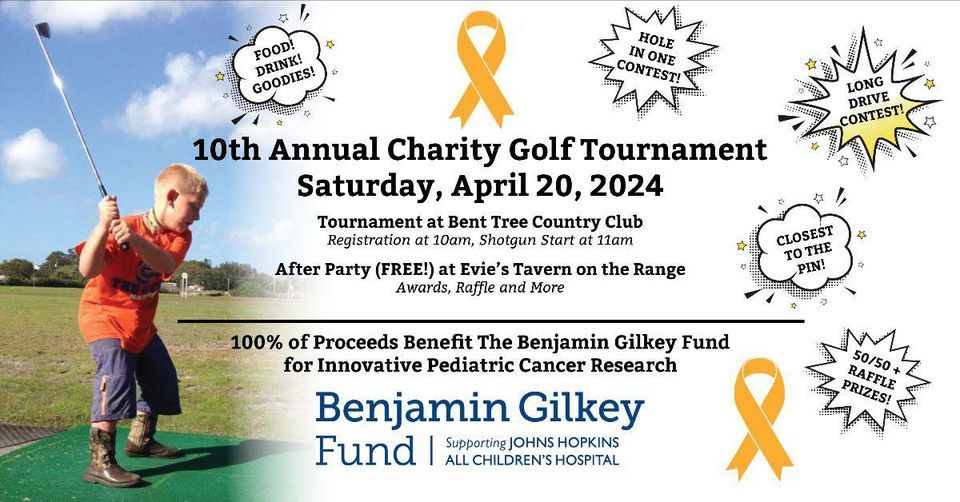 10th Annual Golf Tournament + Afterparty